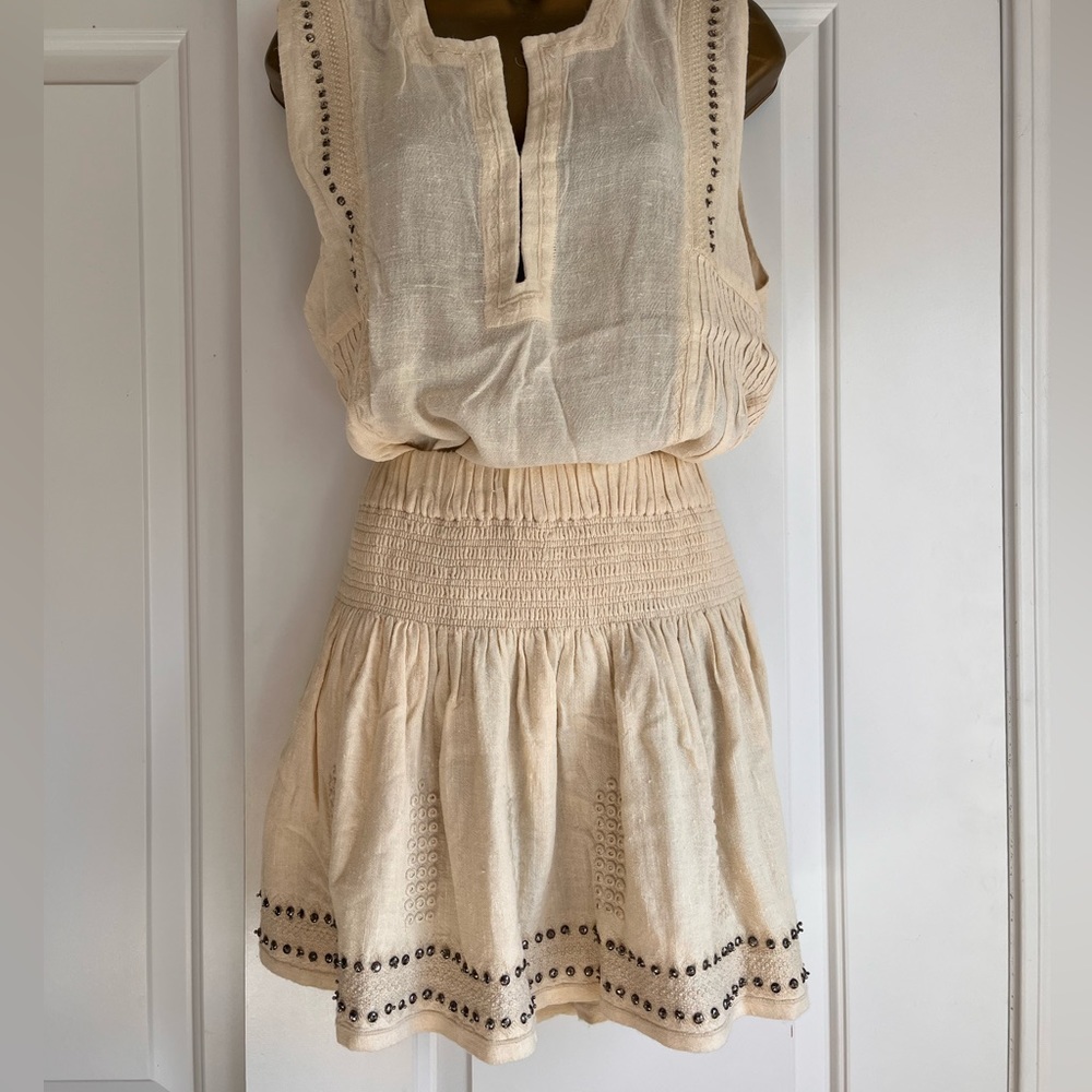 Isabel Marant Etoile Alea cotton blend skirt